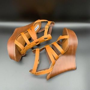 Women’s Winslet Cognac LE Platform Wedge Sandals